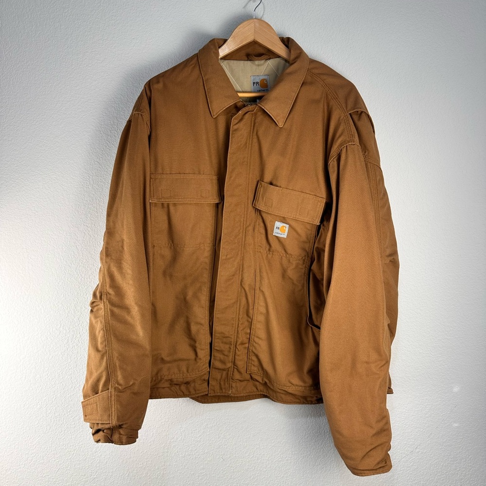 Carhartt‎ Flame Resistant Lanyard Access Jacket Sz XL